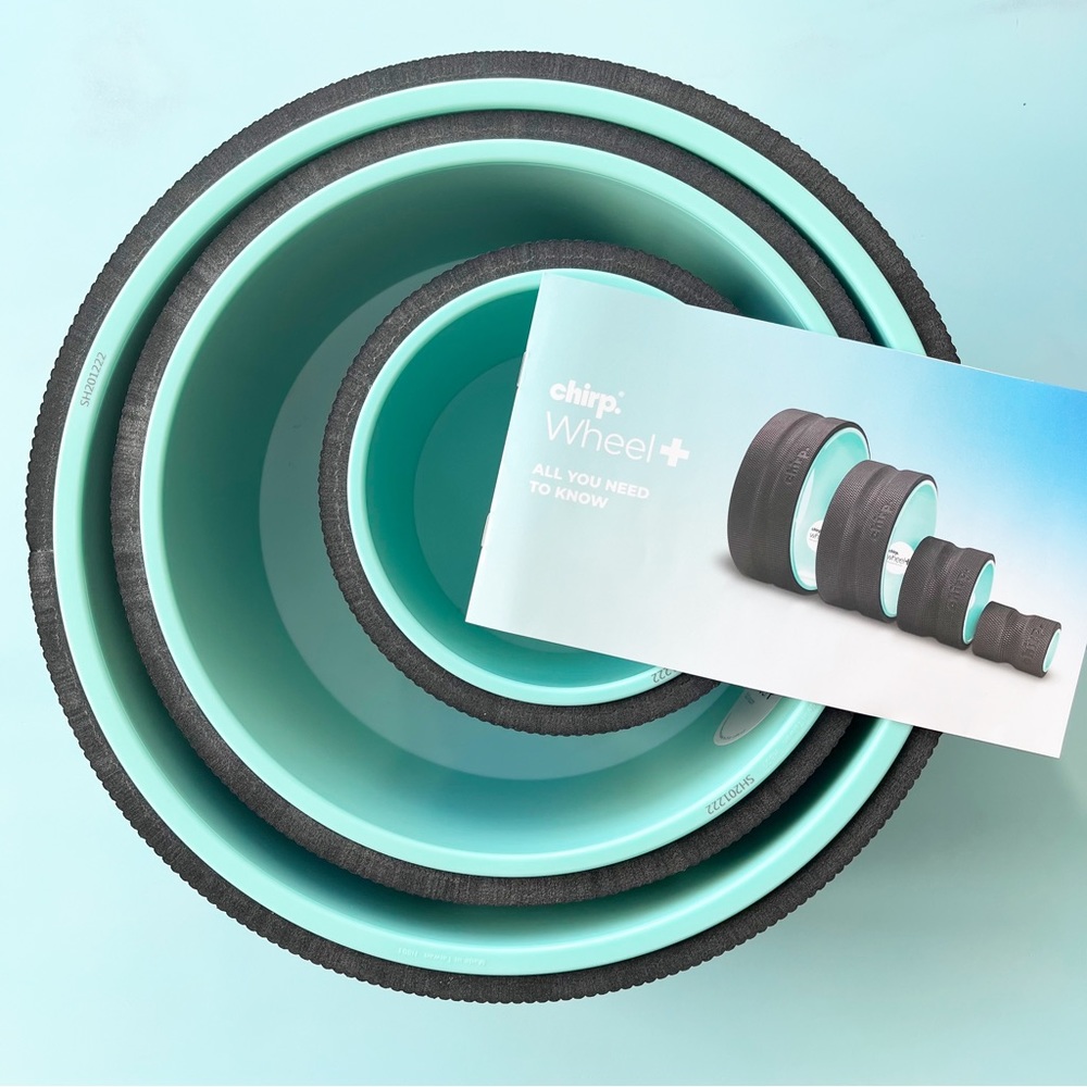 Chirp Wheel 3 piece Set for back stretches